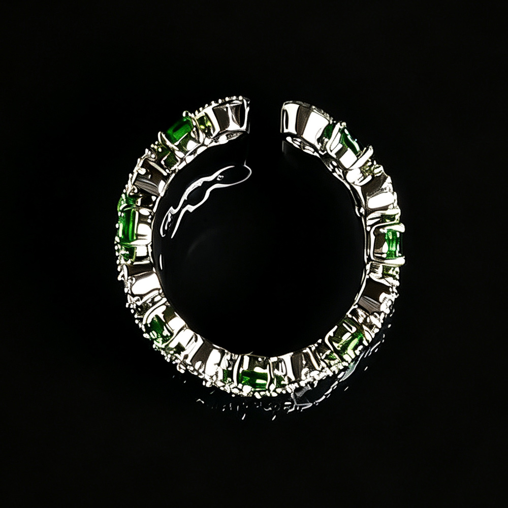 Premium Handcrafted One-of-a-Kind Eternity Ring