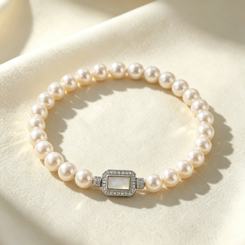 Pearl Bracelets Category Cover STANSIO